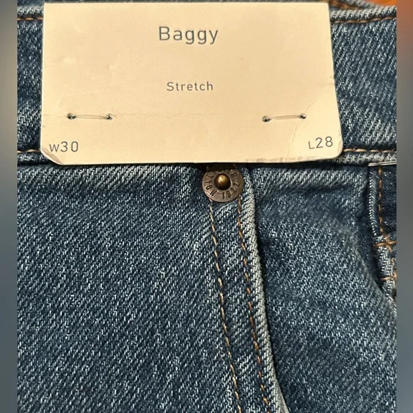 Hollister Baggy Carpenter Jeans W30 L28 NWT Denim Y2K Skater - Picture 8 of 11